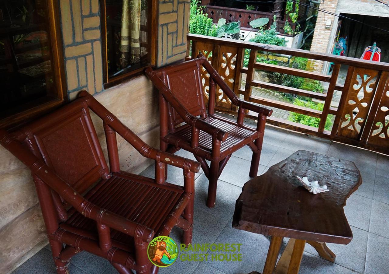 Rain Forest Guest House And Jungle Trekking Bukit Lawang Zewnętrze zdjęcie